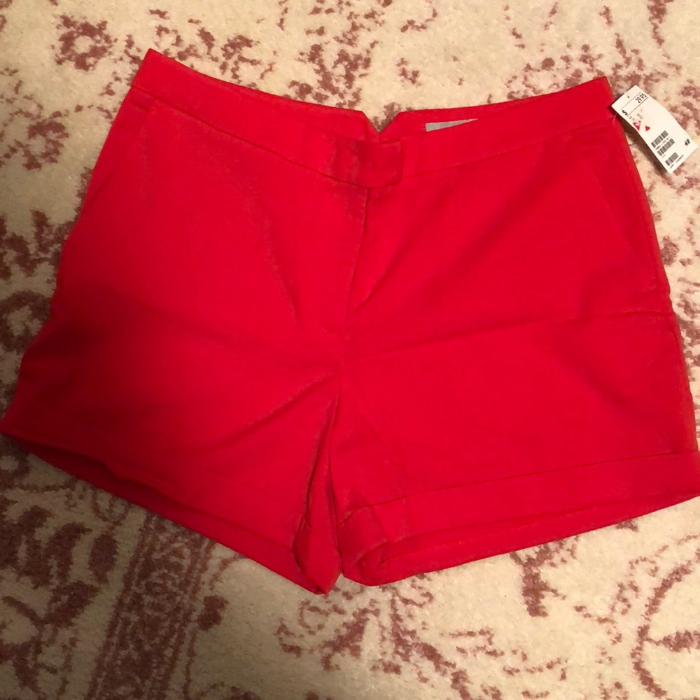 2/$25 H&M | Orange Shorts with Cuff